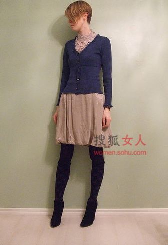 裸色连衣裙 早春欧美人气必备款